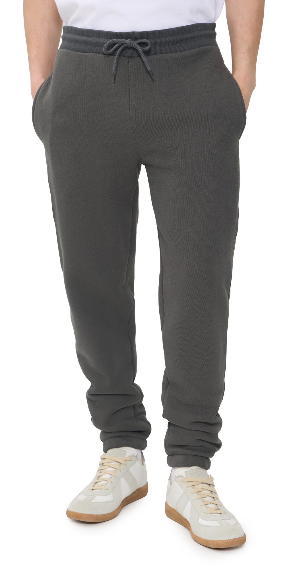 Loopback Sweatpants Washed Black