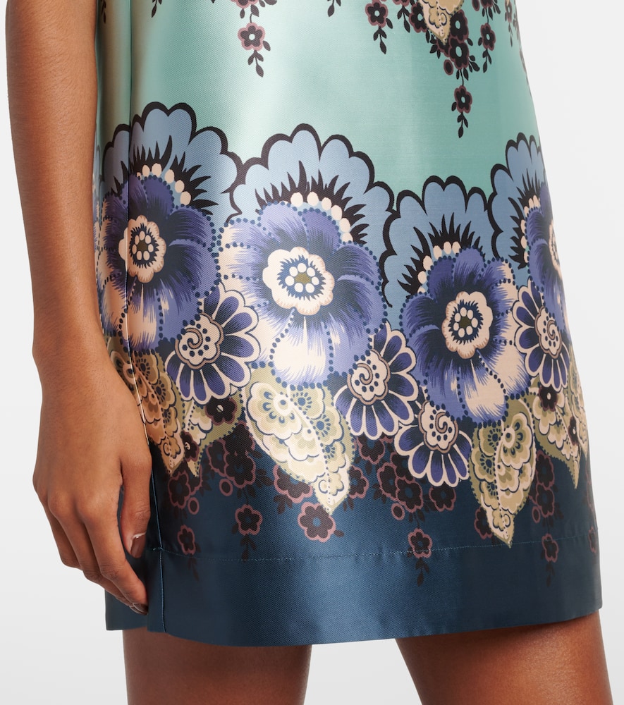 Alémais Floral satin minidress