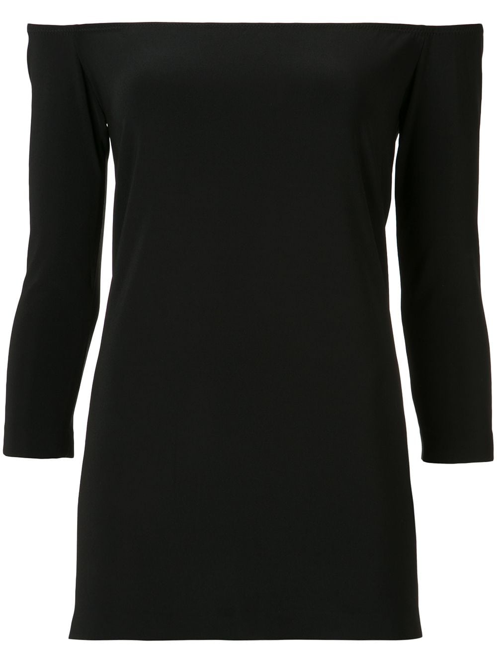 Off-the-shoulder blouse - Black