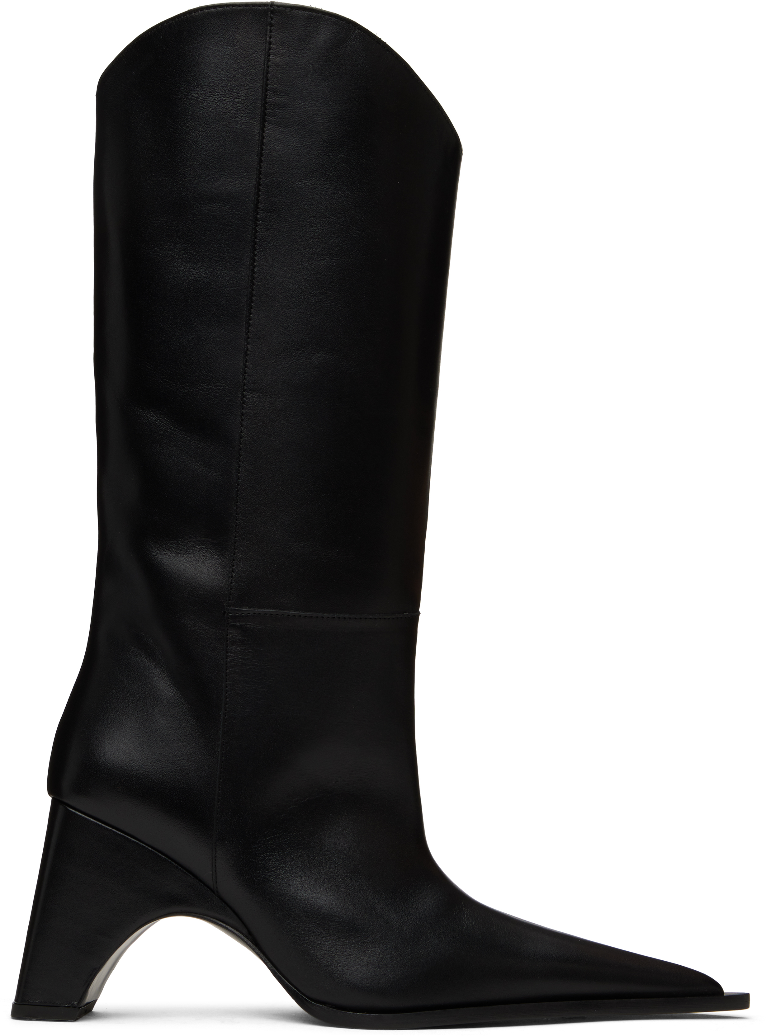 Coperni Black Bridge Cowboy Boots