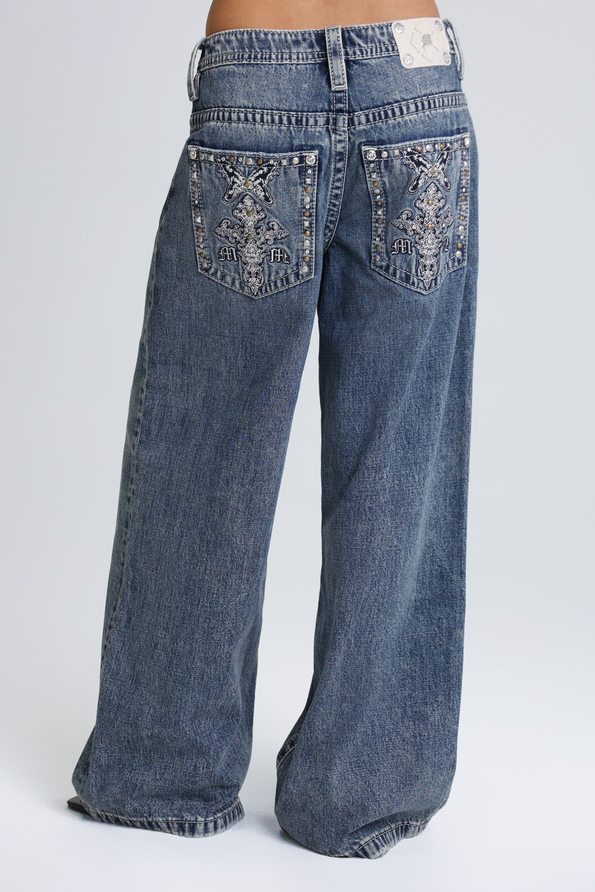 "Nocturne Baggy Wide Jeans