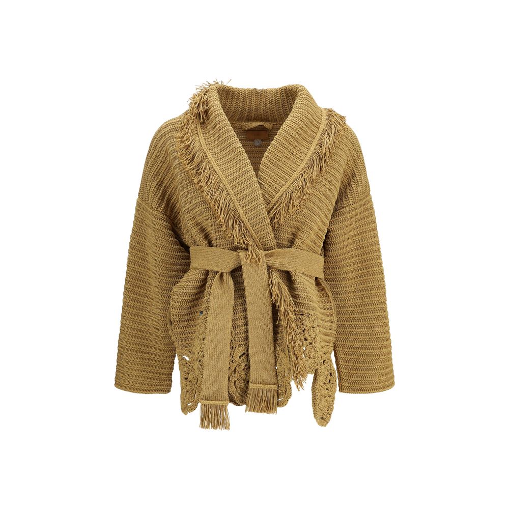 Island Memories Cardigan — Gold