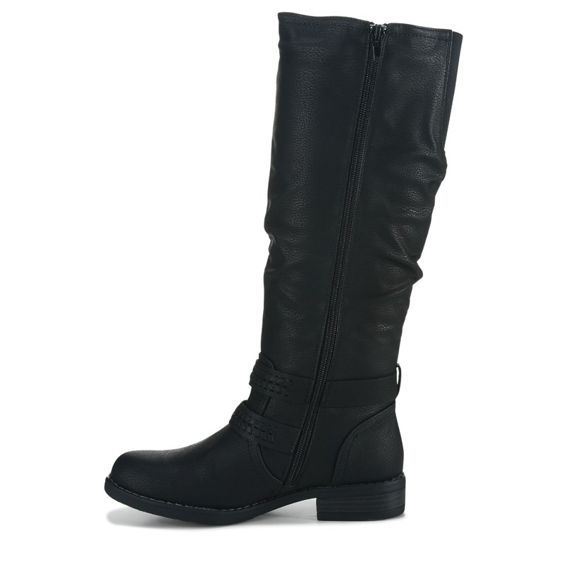 Women's Martin Knee High Boots (Black)