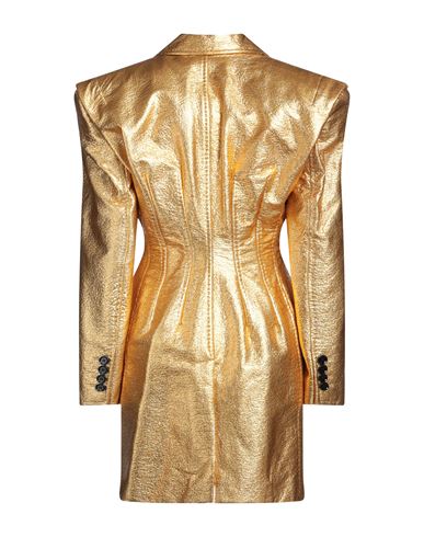 Woman Overcoat & Trench Coat Gold