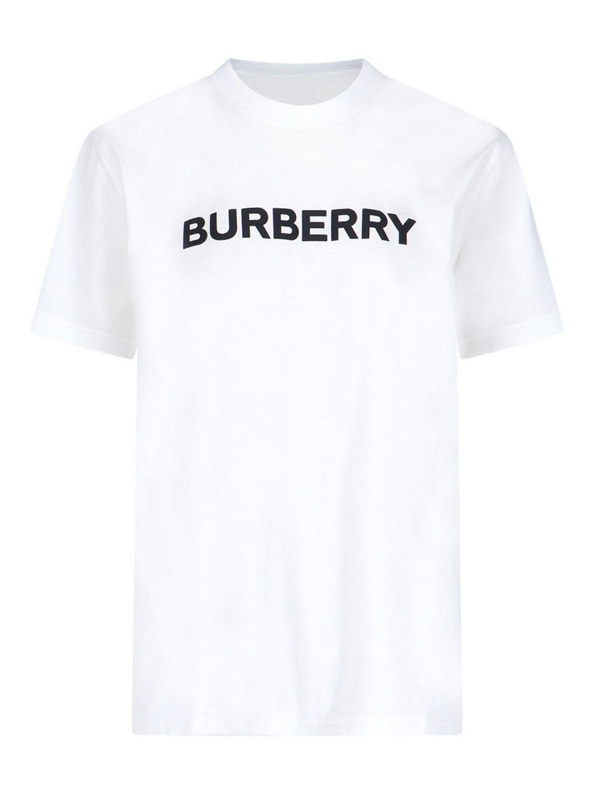 Margot logo-print cotton T-shirt - White