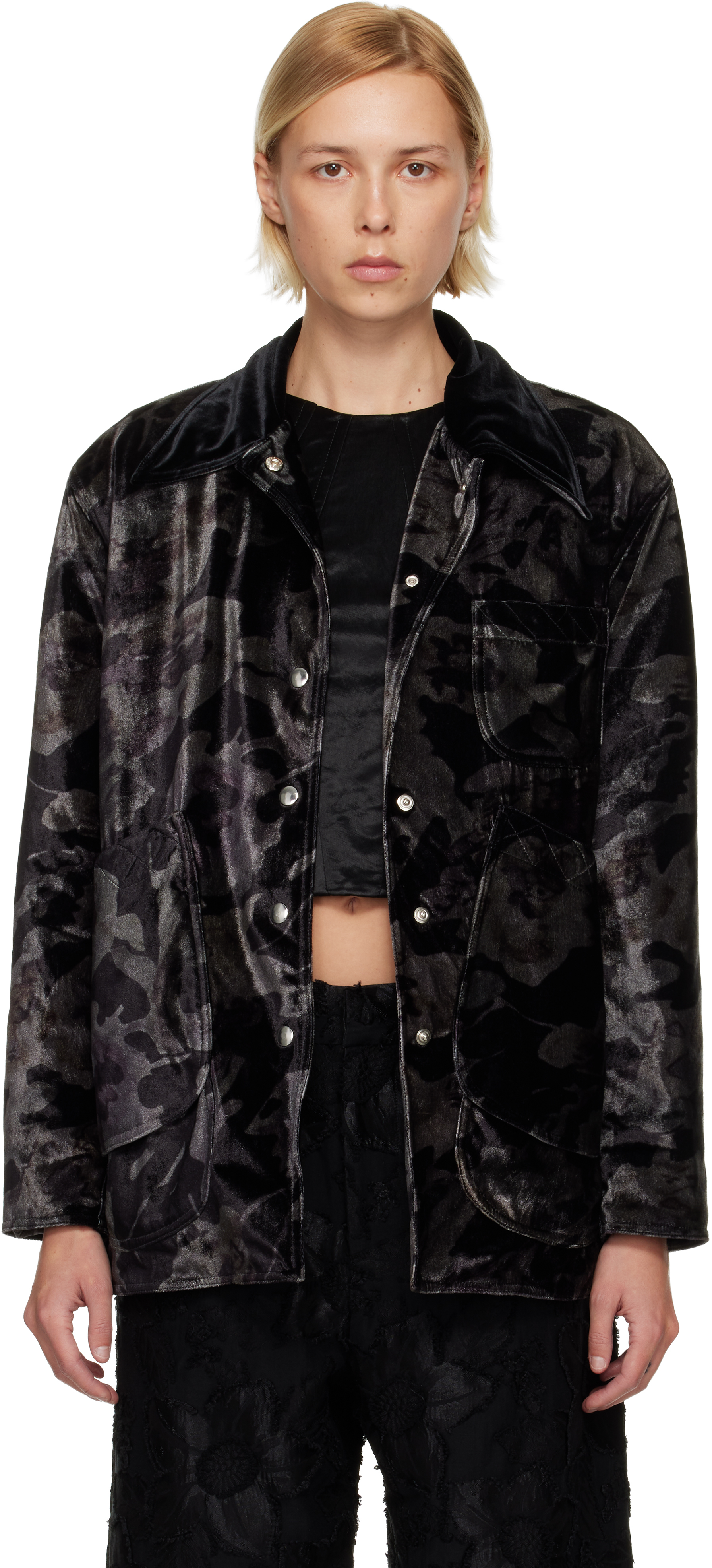 Black & Gray Stable Jacket