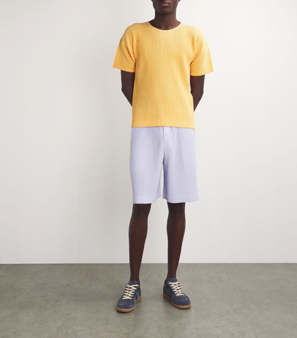 Pleated Shorts