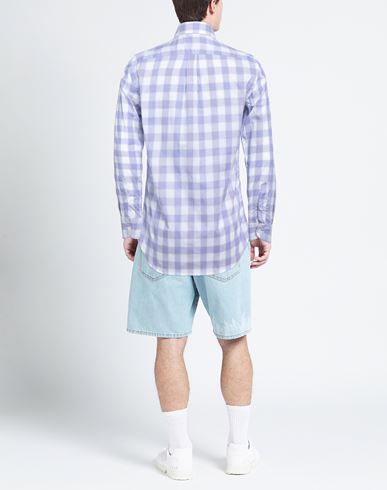 Harmont & Blaine Man Shirt Lilac Size S Cotton