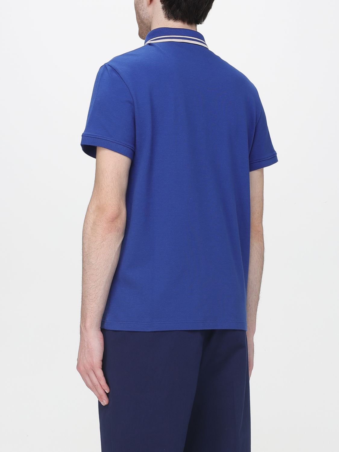 Polo Shirt Men color Blue