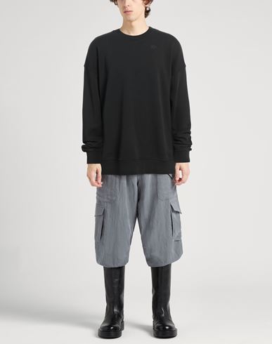 Man Sweatshirt Black Size XL Cotton