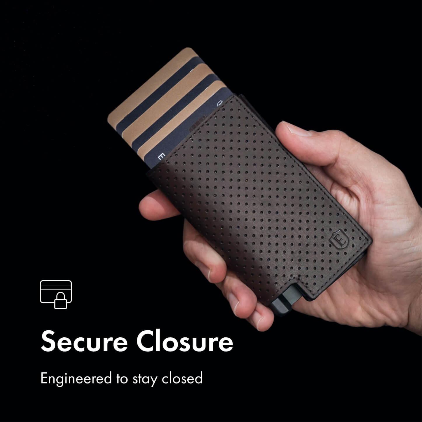 Men's Wallet - Cobalt Blue Pro Premium Slim Men's Wallet Trackable Wallet Leather Smart Wallet RFID Blocking