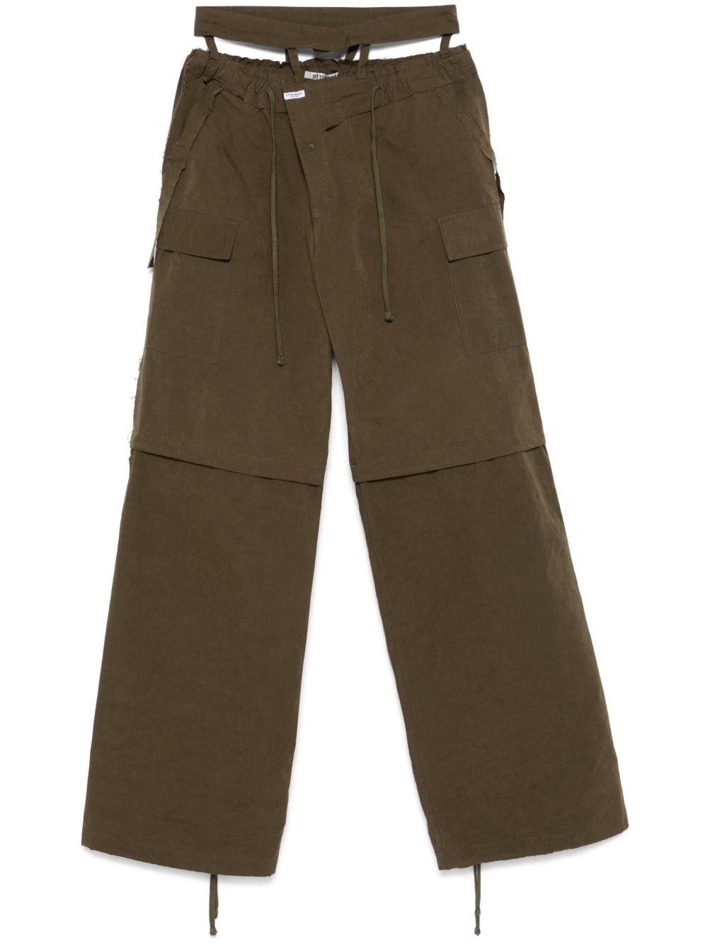 Baggy cargo trousers - Green