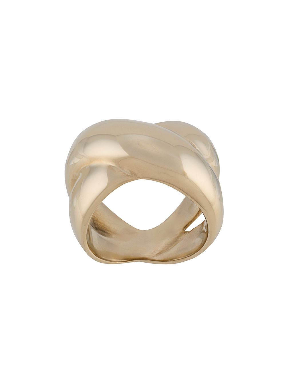 Lhassa intertwined ring - Gold