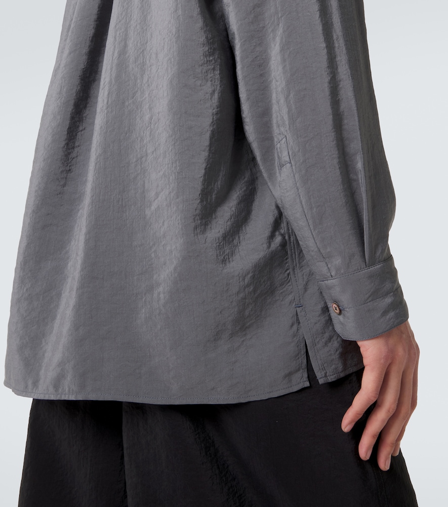 Silk-blend shirt