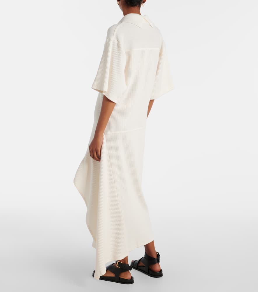 Cotton midi dress