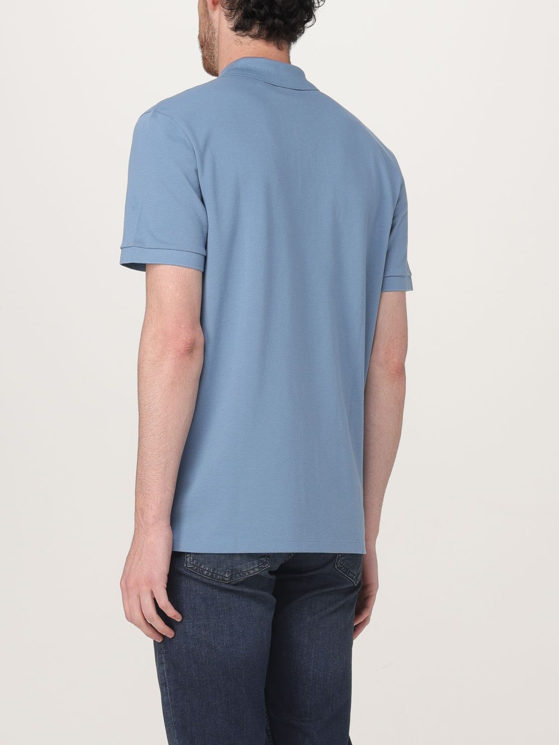 Polo Shirt BOSS Men color Gnawed Blue