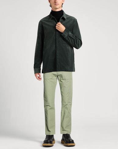 Man Pants Military green Size 33 Cotton