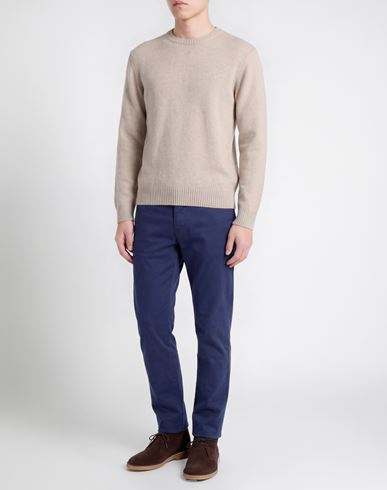 Man Sweater Beige Size XXL Lambswool