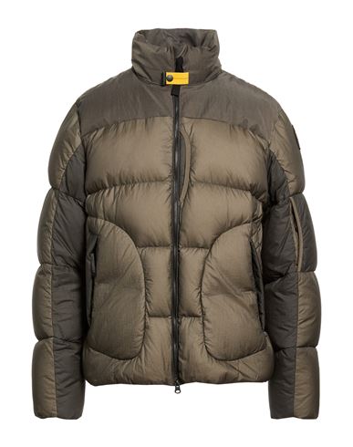Man Puffer Military green Size M Polyamide