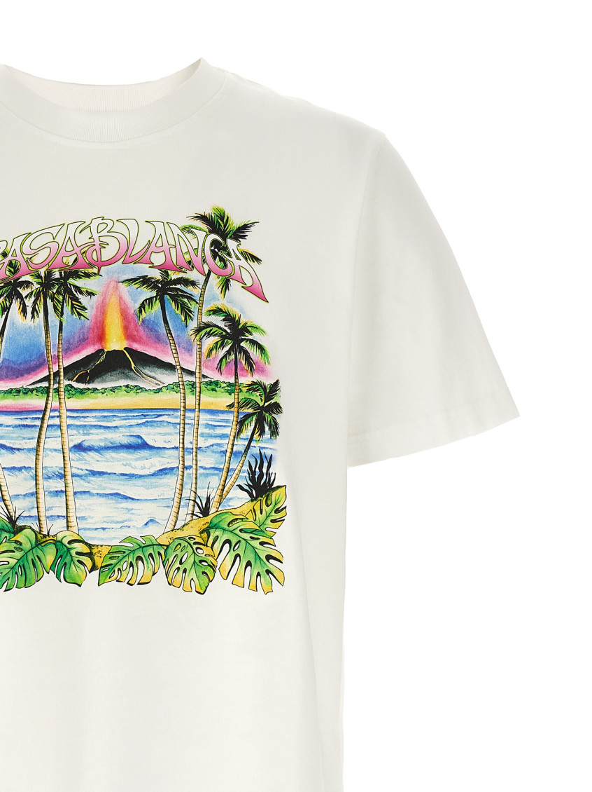 Volcano T-Shirt White