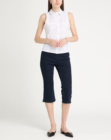 Woman Shirt White Size M Cotton