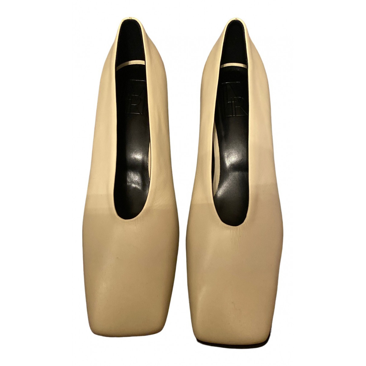 Heels Leather for Female 38 EU