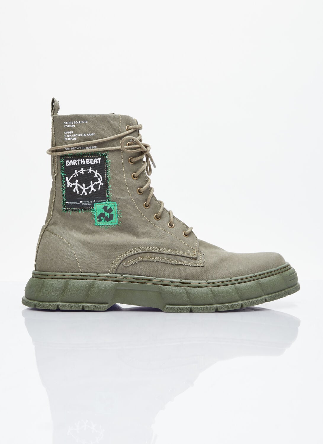 X Carne Bollente 1992 Surplus Boots -  Boots Green Eu