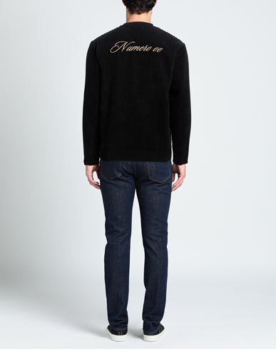 Man Sweatshirt Black Size S Polyester, Cotton, Elastane