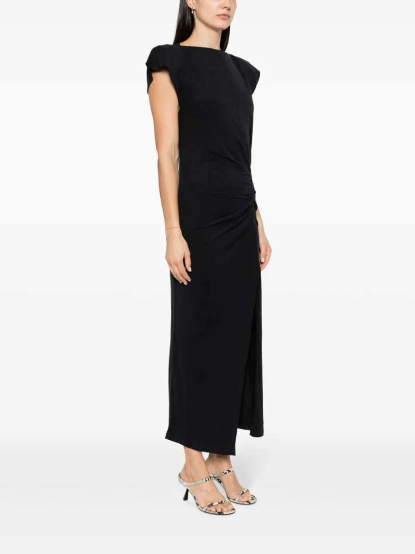 Black Nadela Long Jersey Dress