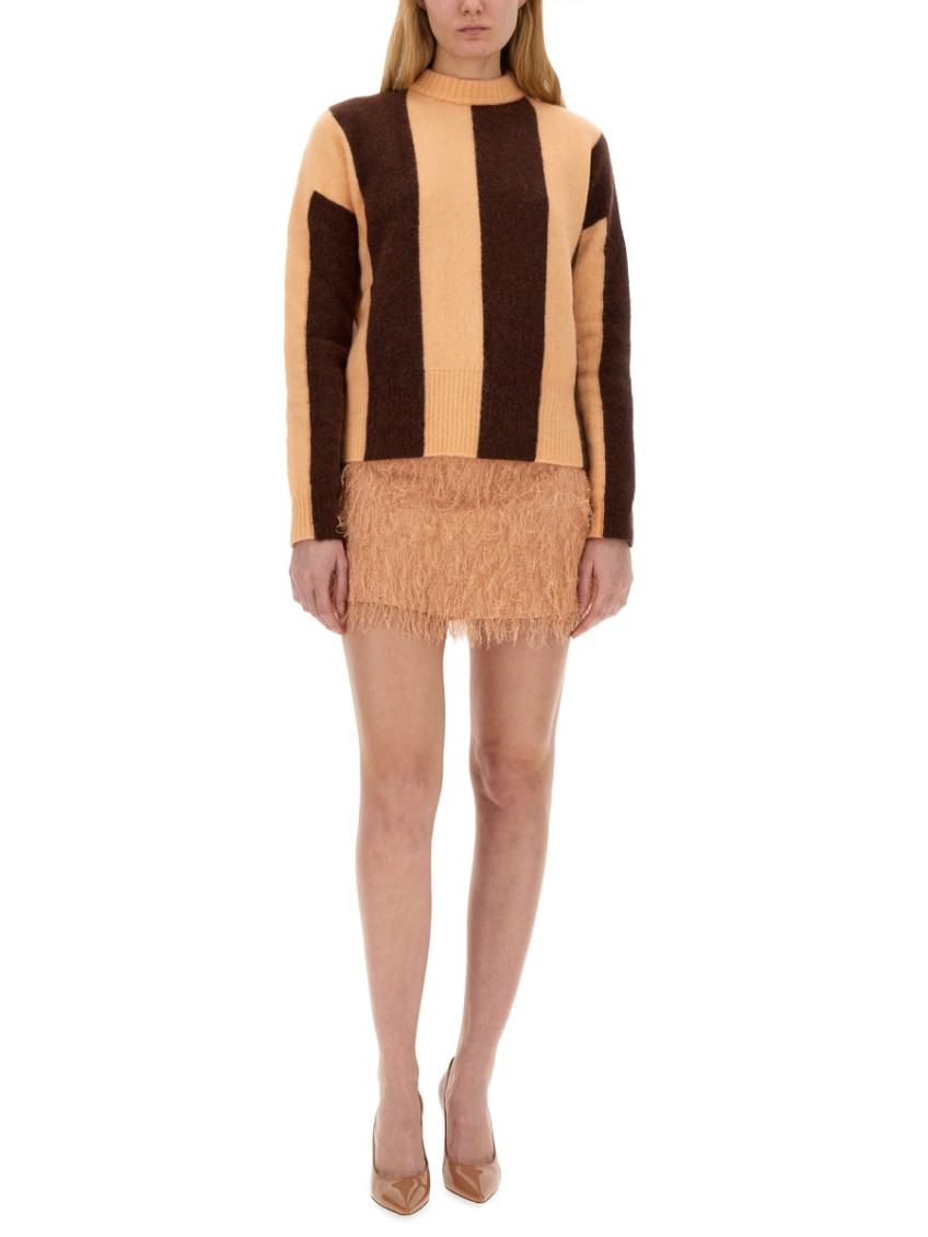 Frizzy Mini Skirt