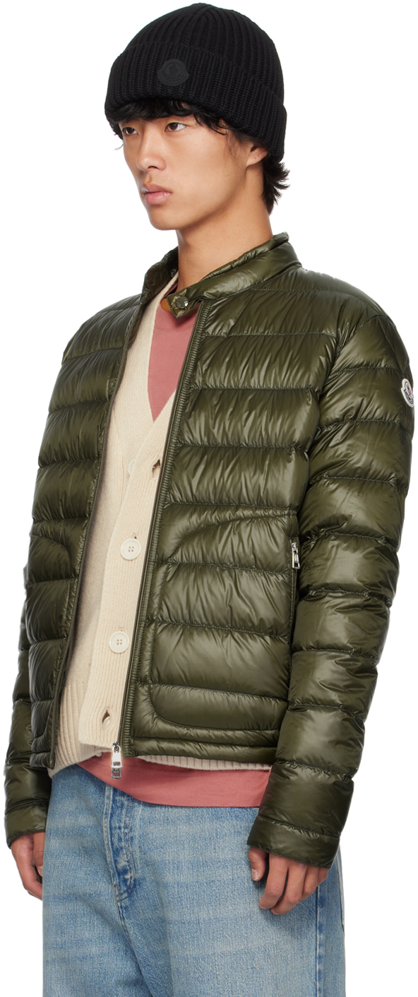 Moncler Khaki Acorus Down Jacket