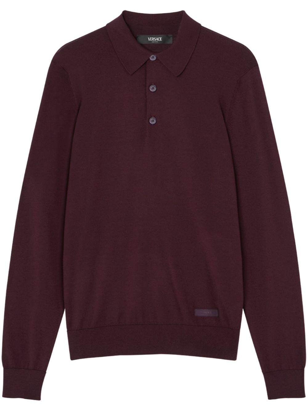 Silk polo shirt - Red