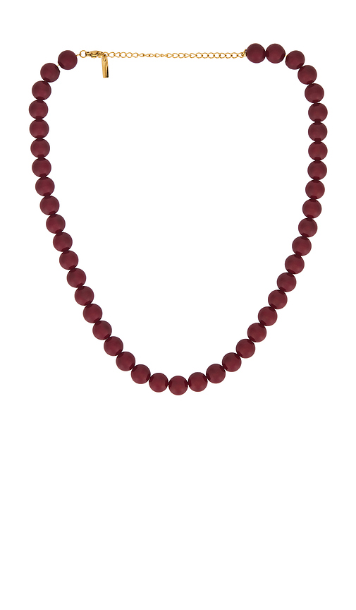 Casa Clara Lou Beaded Necklace in Red