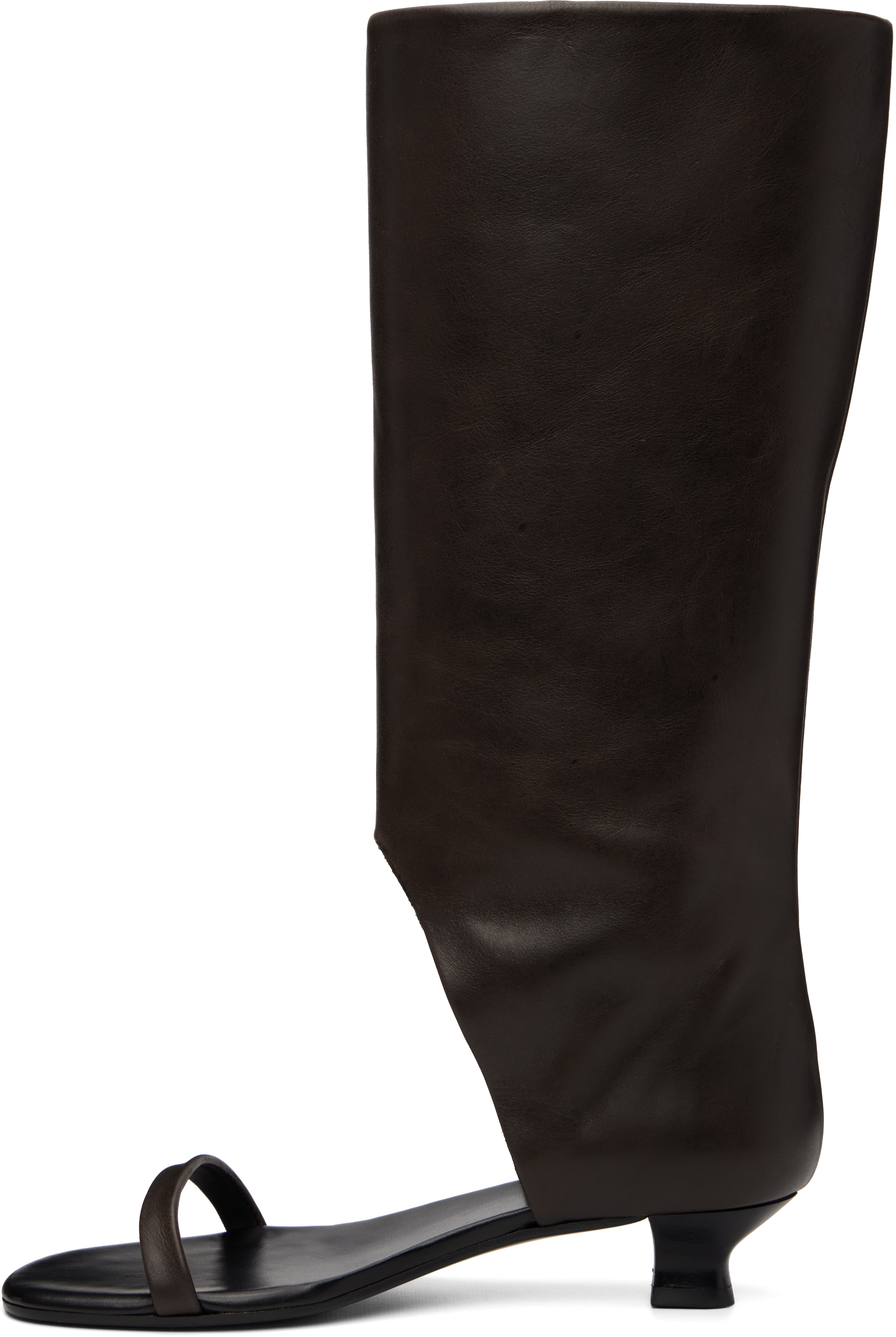 Brown Manuela Heeled Sandals
