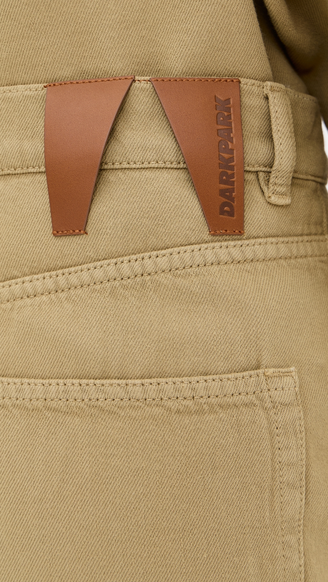 Gale Relaxed Fit Tencel Denim Jeans Sand