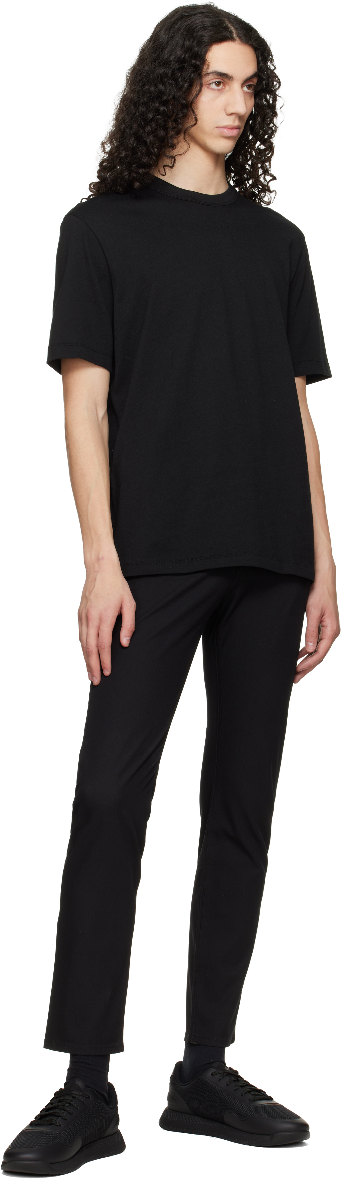 Three-Pack Multicolor Crew-Neck Cotton T-shirts