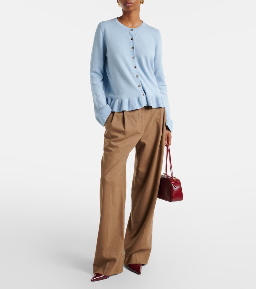 Cotton and cashmere cardigan