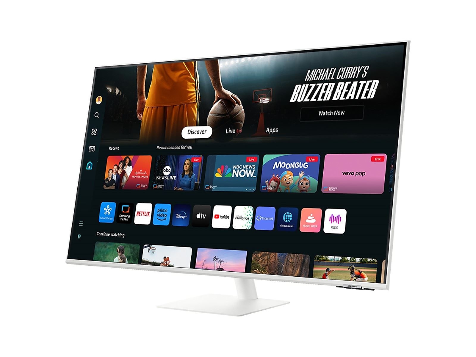 32" Smart Monitor M7 (M70D) 4K UHD with Streaming TV, Speakers and USB-C(LS32DM703UNXZA)