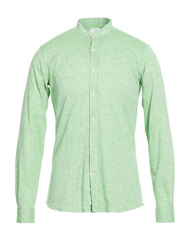 Man Shirt Sage green Size 15 ½ Linen, Cotton