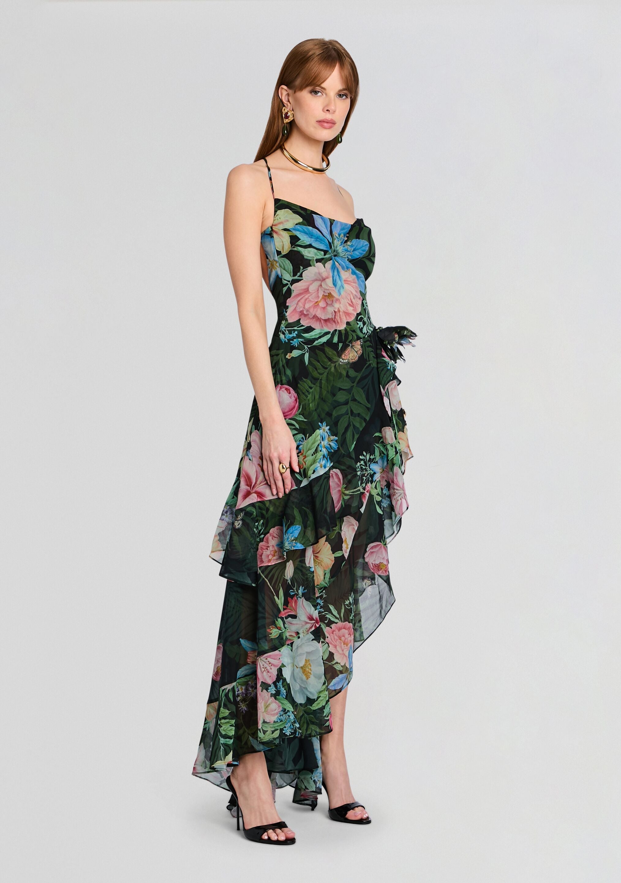Samara Silk Chiffon Dress