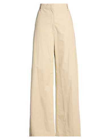 Woman Pants Sage green Size 8 Cotton