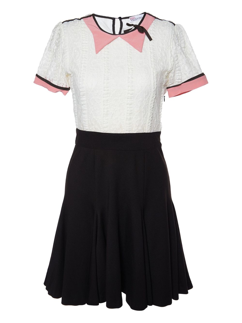 Polo mini dress - White