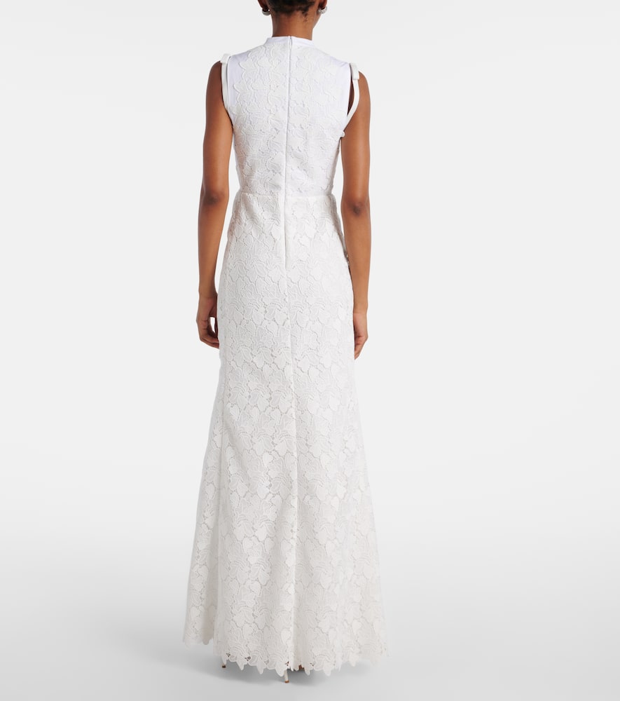 Macramé gown