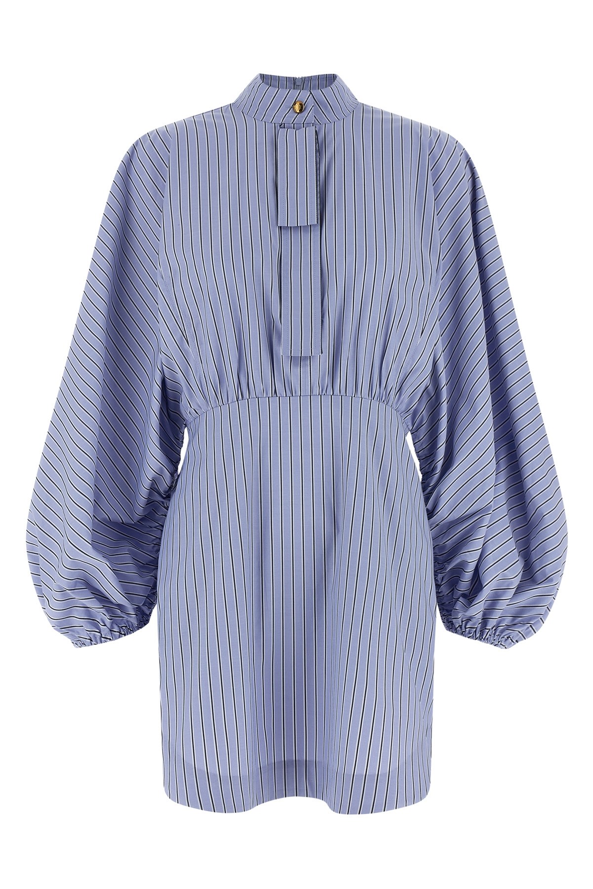 'Drawstring Stripe Mini' Dress