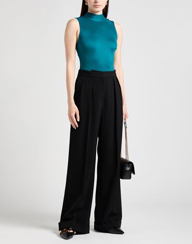 Elisabetta Franchi Woman Bodysuit Deep teal Size 4 Viscose, Elastane