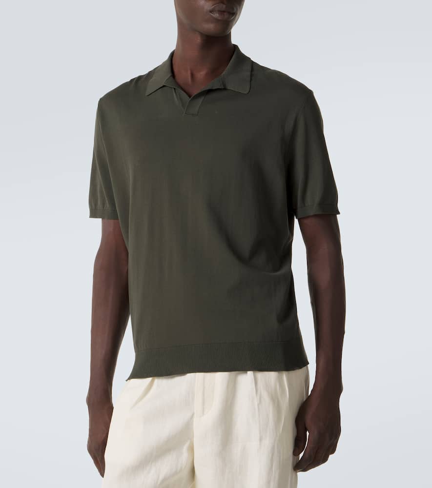 Cotton polo shirt