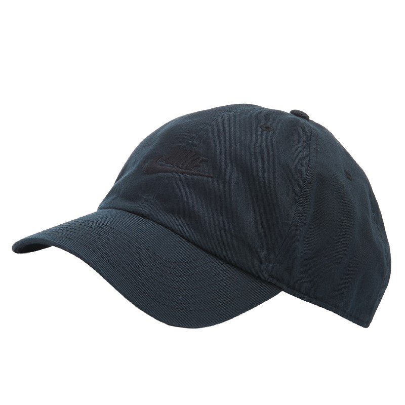 Club Futura Washed Hat Shoes (Black/Black)