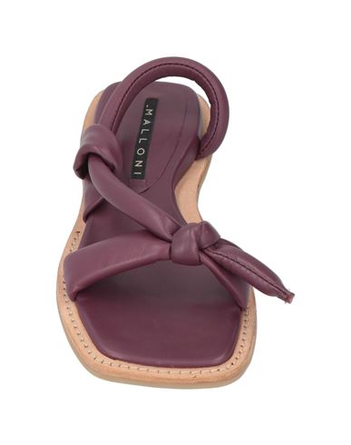 Woman Sandals Plum Size 6 Leather