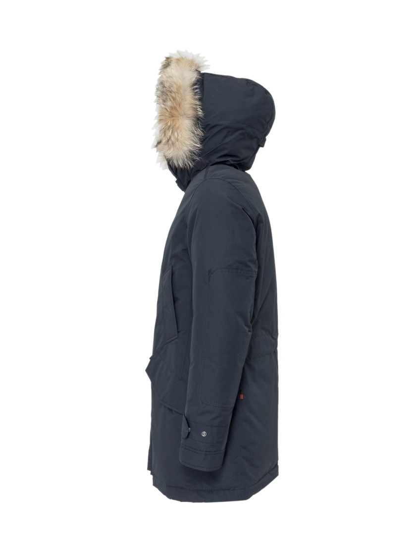 Navy Blue Hood Jacket