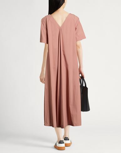 Woman Midi dress Blush Size 8 Cotton